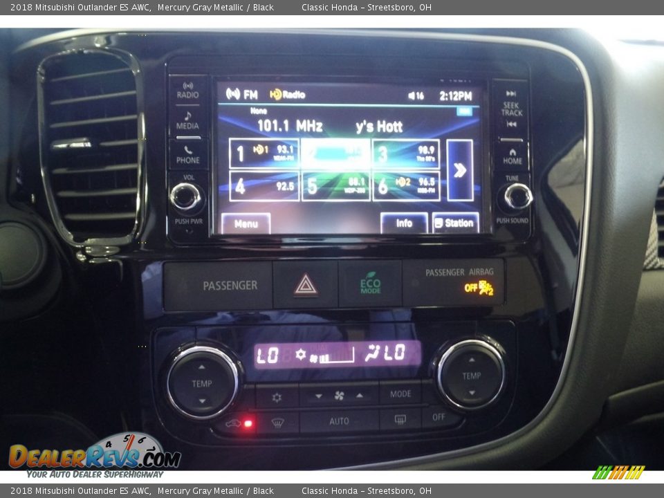 2018 Mitsubishi Outlander ES AWC Mercury Gray Metallic / Black Photo #32