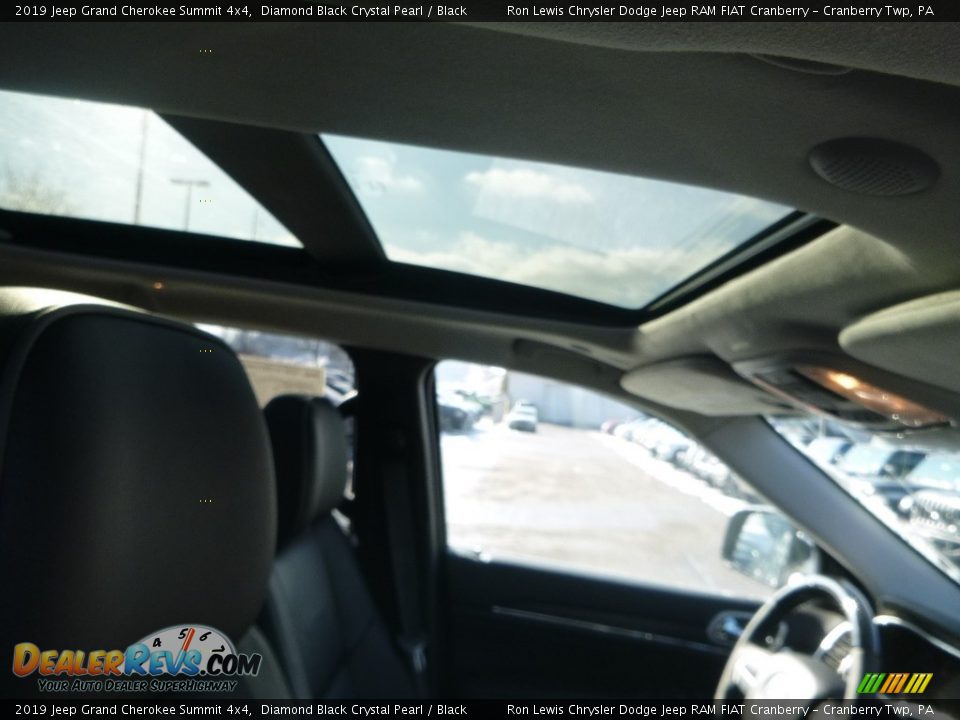 2019 Jeep Grand Cherokee Summit 4x4 Diamond Black Crystal Pearl / Black Photo #11