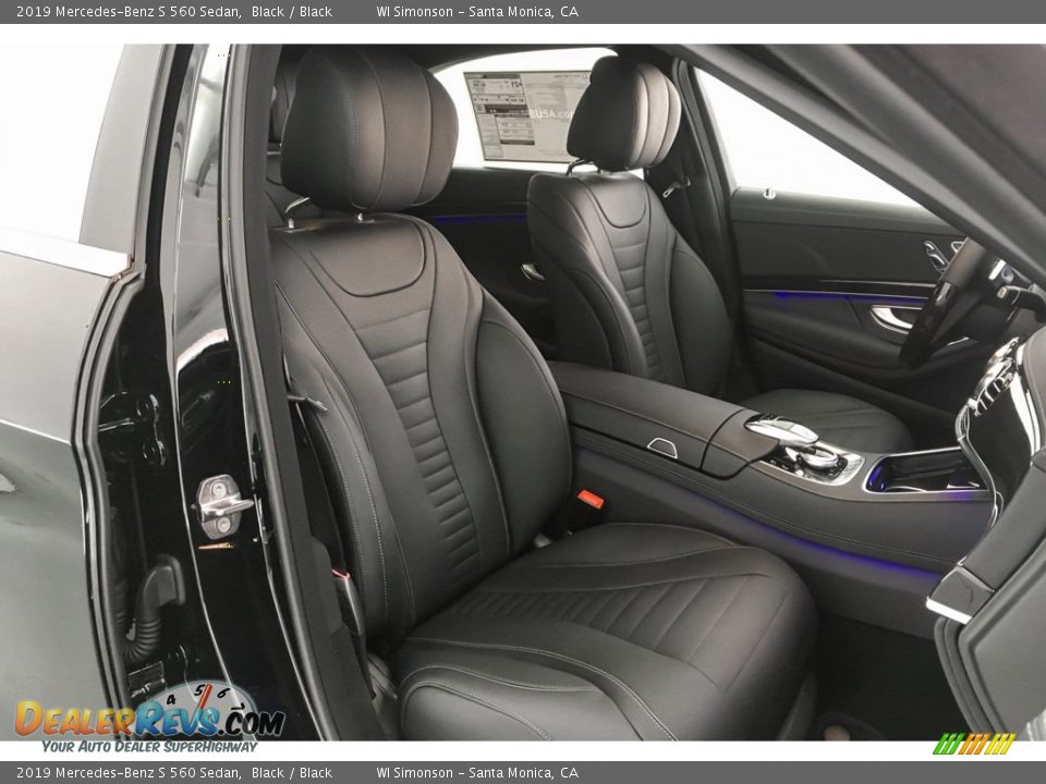2019 Mercedes-Benz S 560 Sedan Black / Black Photo #5