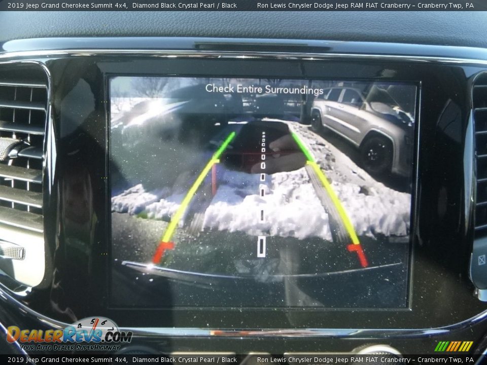 2019 Jeep Grand Cherokee Summit 4x4 Diamond Black Crystal Pearl / Black Photo #19