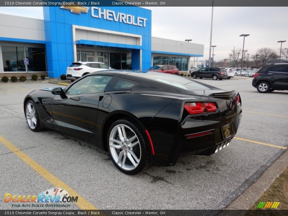 2019 Chevrolet Corvette Stingray Coupe Black / Black Photo #5
