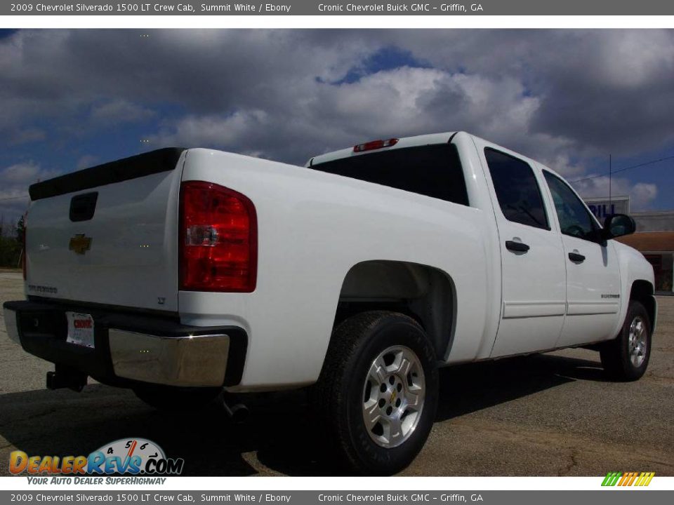 2009 Chevrolet Silverado 1500 LT Crew Cab Summit White / Ebony Photo #6