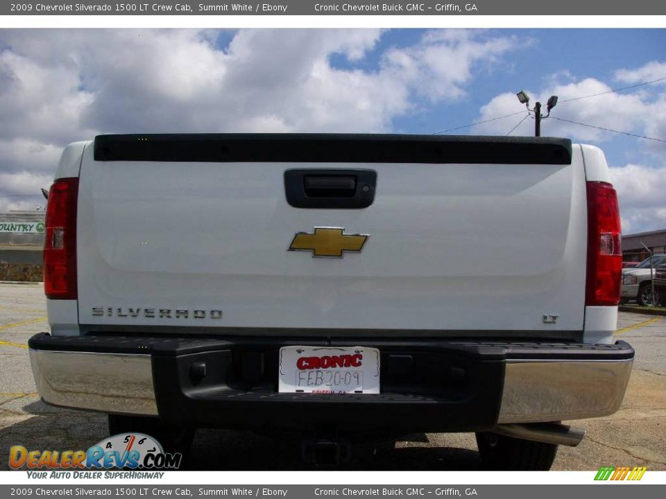 2009 Chevrolet Silverado 1500 LT Crew Cab Summit White / Ebony Photo #7