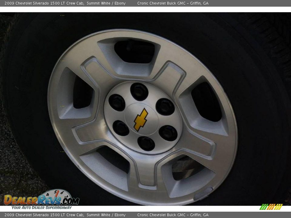 2009 Chevrolet Silverado 1500 LT Crew Cab Summit White / Ebony Photo #9