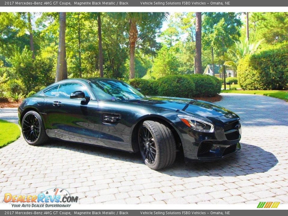 2017 Mercedes-Benz AMG GT Coupe Magnetite Black Metallic / Black Photo #1