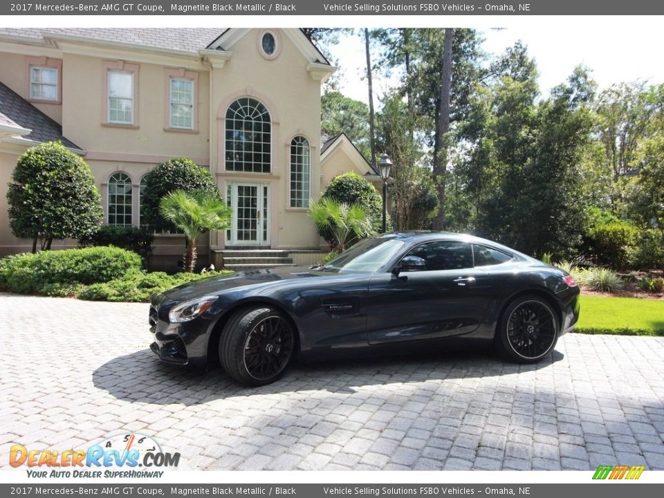 2017 Mercedes-Benz AMG GT Coupe Magnetite Black Metallic / Black Photo #10