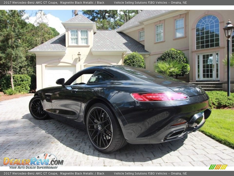 2017 Mercedes-Benz AMG GT Coupe Magnetite Black Metallic / Black Photo #12