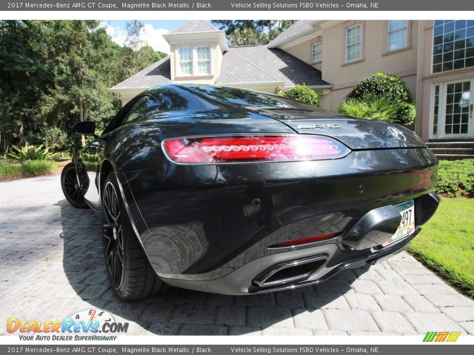 2017 Mercedes-Benz AMG GT Coupe Magnetite Black Metallic / Black Photo #13