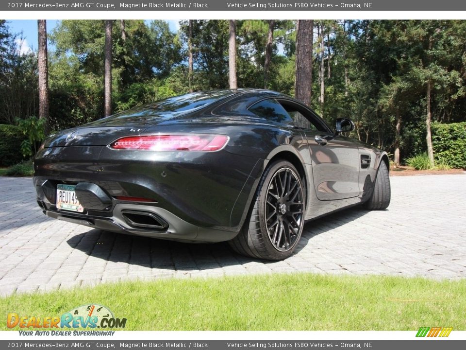 2017 Mercedes-Benz AMG GT Coupe Magnetite Black Metallic / Black Photo #14