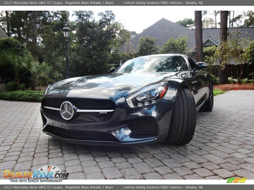 2017 Mercedes-Benz AMG GT Coupe Magnetite Black Metallic / Black Photo #16