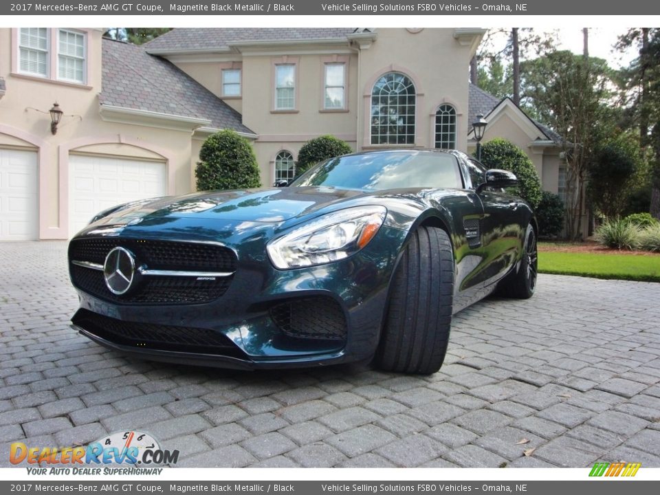 2017 Mercedes-Benz AMG GT Coupe Magnetite Black Metallic / Black Photo #18