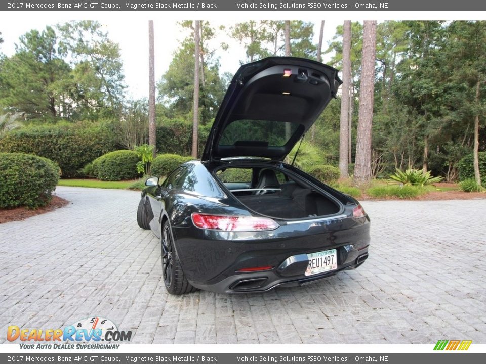 2017 Mercedes-Benz AMG GT Coupe Magnetite Black Metallic / Black Photo #20