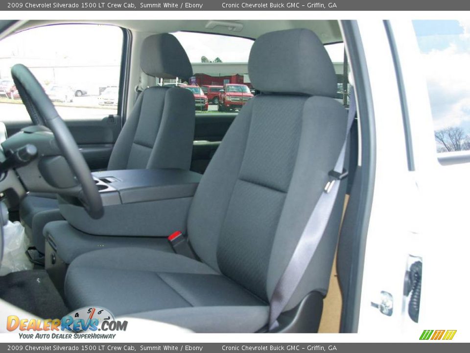 2009 Chevrolet Silverado 1500 LT Crew Cab Summit White / Ebony Photo #13
