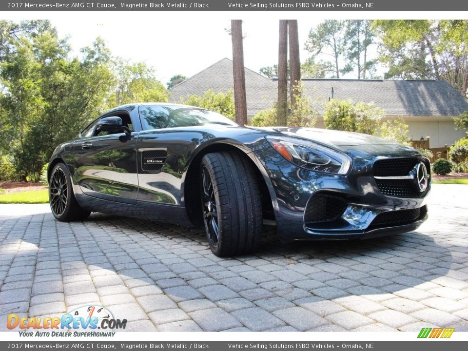 2017 Mercedes-Benz AMG GT Coupe Magnetite Black Metallic / Black Photo #23