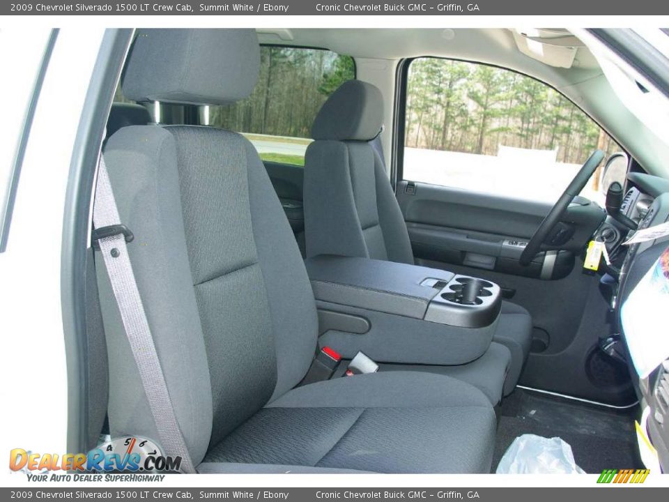 2009 Chevrolet Silverado 1500 LT Crew Cab Summit White / Ebony Photo #14