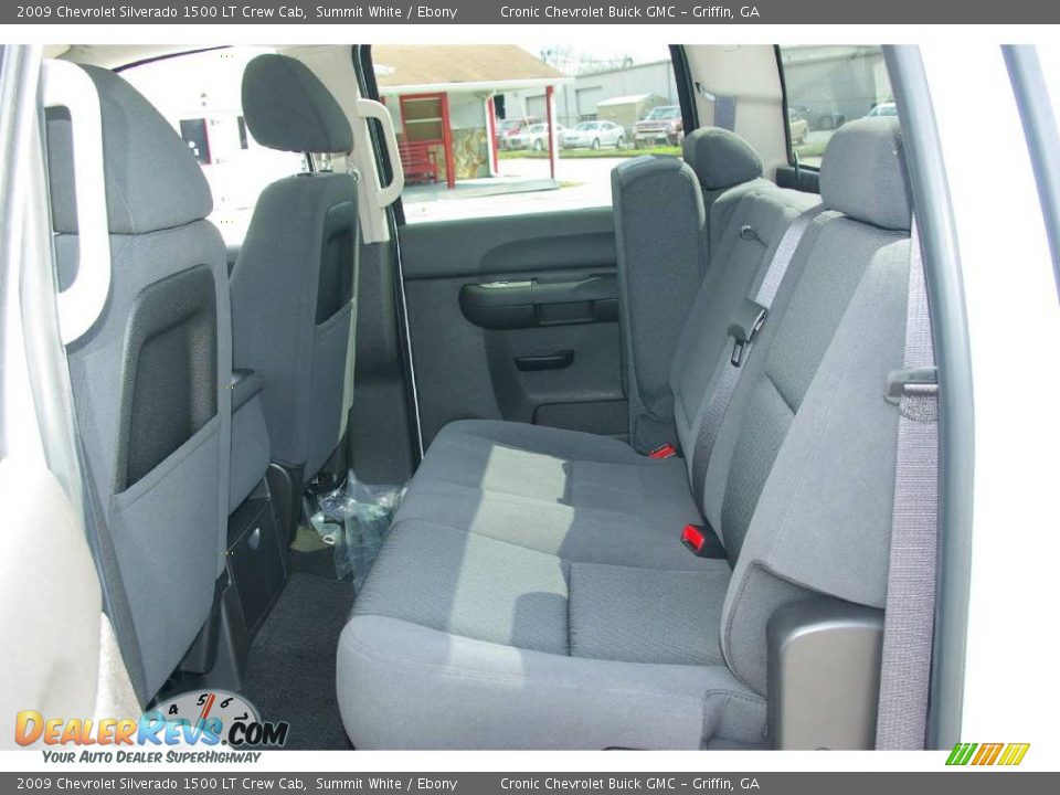 2009 Chevrolet Silverado 1500 LT Crew Cab Summit White / Ebony Photo #15
