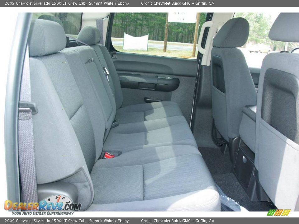 2009 Chevrolet Silverado 1500 LT Crew Cab Summit White / Ebony Photo #16