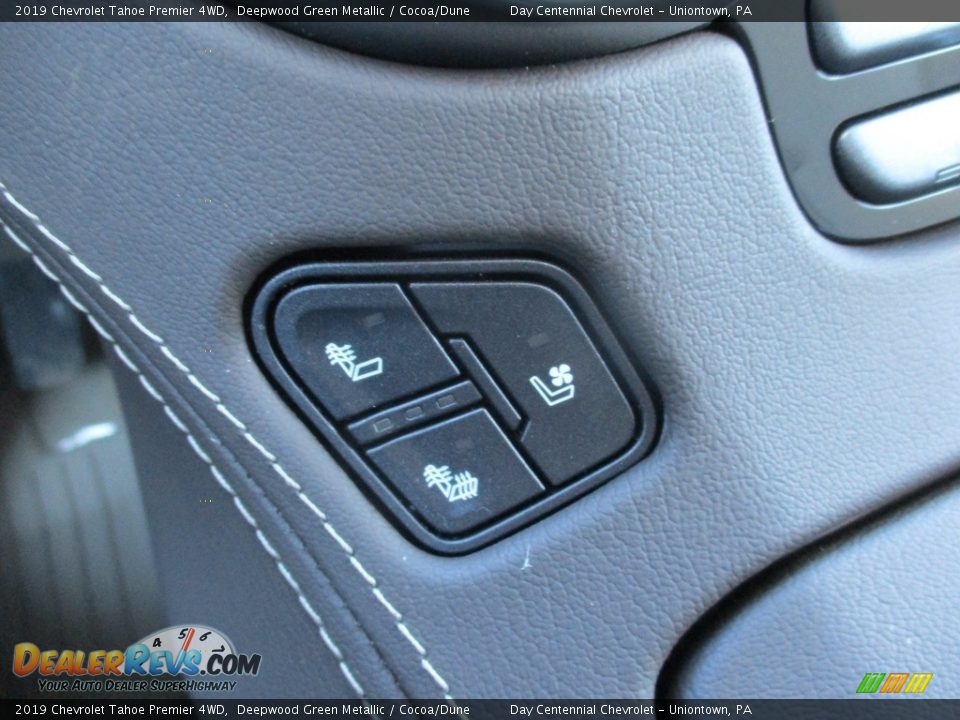 2019 Chevrolet Tahoe Premier 4WD Deepwood Green Metallic / Cocoa/Dune Photo #5