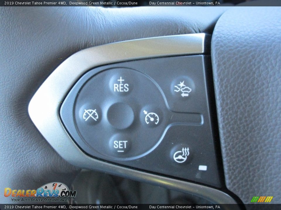 2019 Chevrolet Tahoe Premier 4WD Deepwood Green Metallic / Cocoa/Dune Photo #7