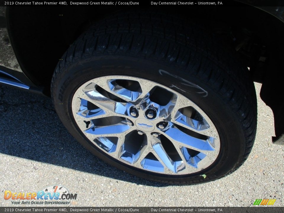 2019 Chevrolet Tahoe Premier 4WD Deepwood Green Metallic / Cocoa/Dune Photo #12