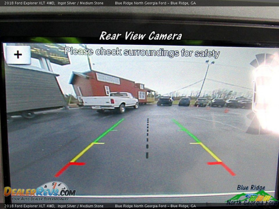 2018 Ford Explorer XLT 4WD Ingot Silver / Medium Stone Photo #23