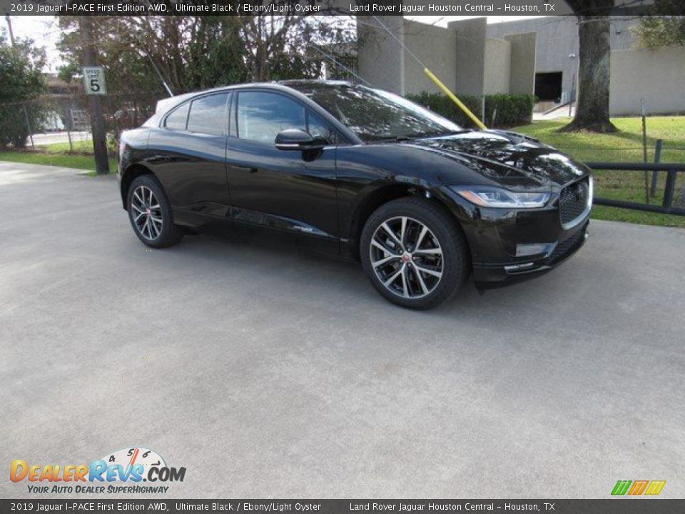 2019 Jaguar I-PACE First Edition AWD Ultimate Black / Ebony/Light Oyster Photo #1