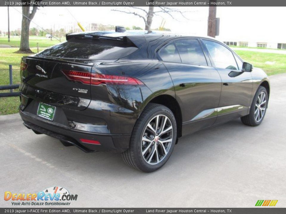 2019 Jaguar I-PACE First Edition AWD Ultimate Black / Ebony/Light Oyster Photo #7