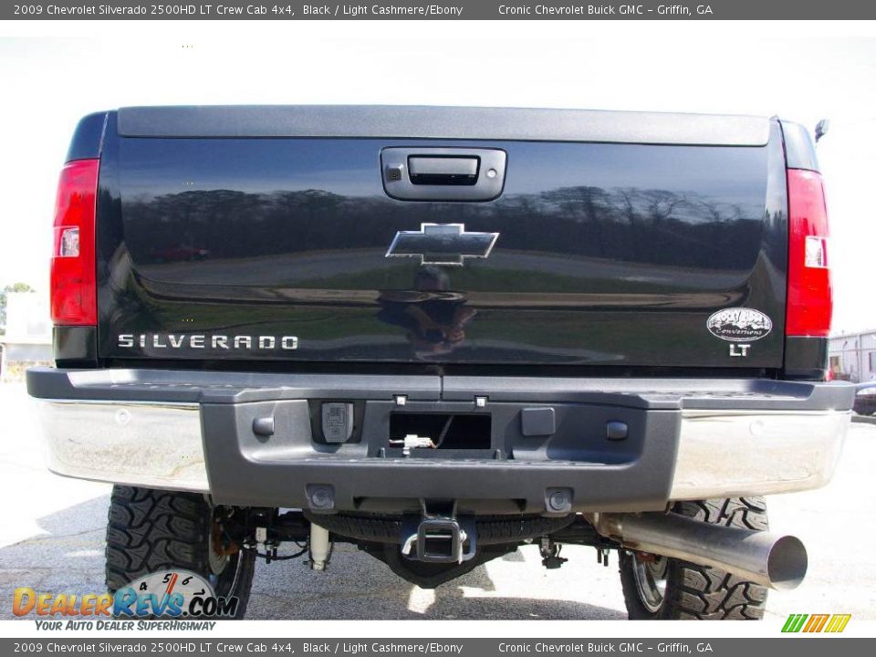 2009 Chevrolet Silverado 2500HD LT Crew Cab 4x4 Black / Light Cashmere/Ebony Photo #7