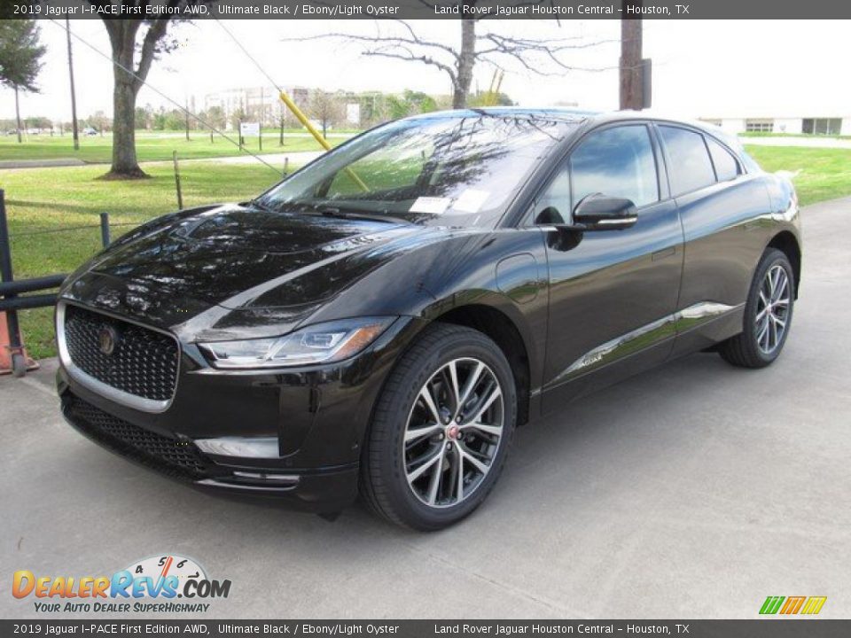 2019 Jaguar I-PACE First Edition AWD Ultimate Black / Ebony/Light Oyster Photo #10