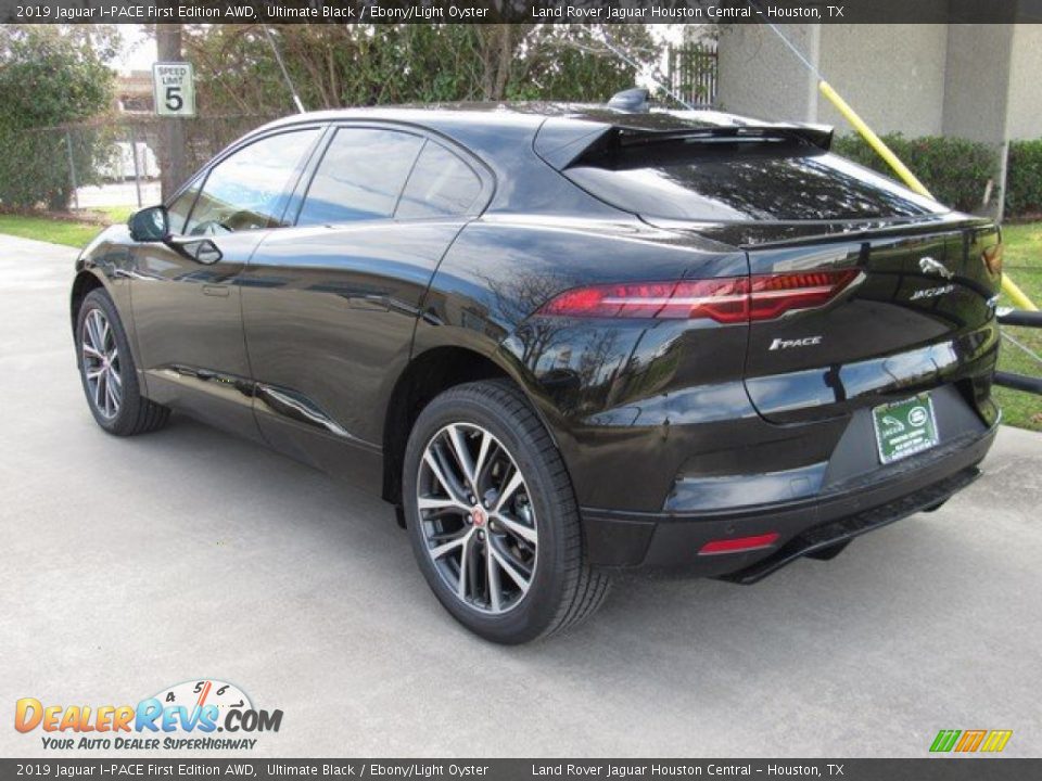 2019 Jaguar I-PACE First Edition AWD Ultimate Black / Ebony/Light Oyster Photo #12