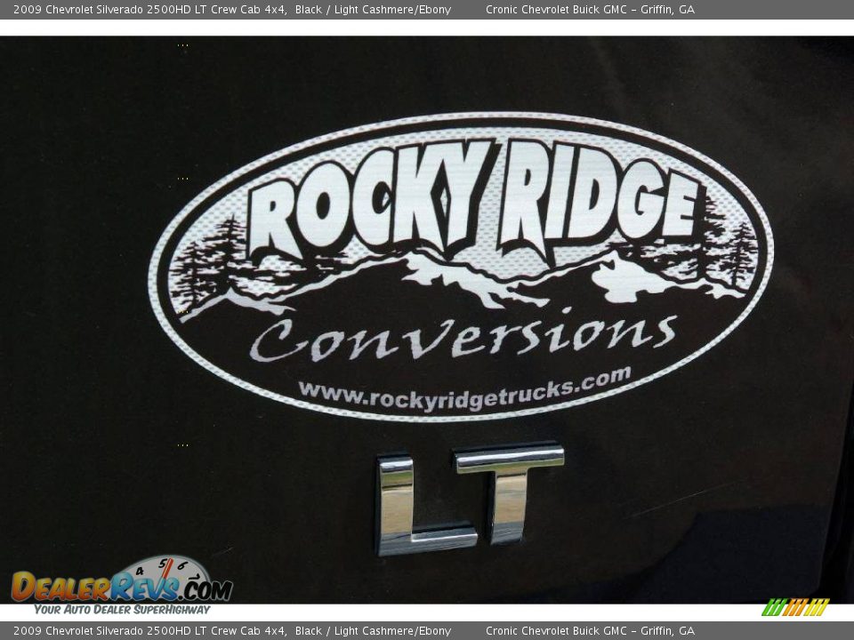 2009 Chevrolet Silverado 2500HD LT Crew Cab 4x4 Black / Light Cashmere/Ebony Photo #14