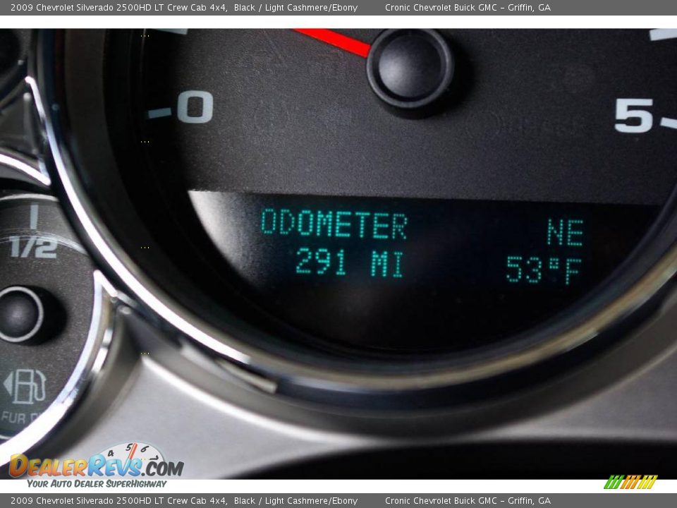 2009 Chevrolet Silverado 2500HD LT Crew Cab 4x4 Black / Light Cashmere/Ebony Photo #24