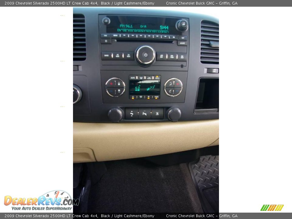 2009 Chevrolet Silverado 2500HD LT Crew Cab 4x4 Black / Light Cashmere/Ebony Photo #25
