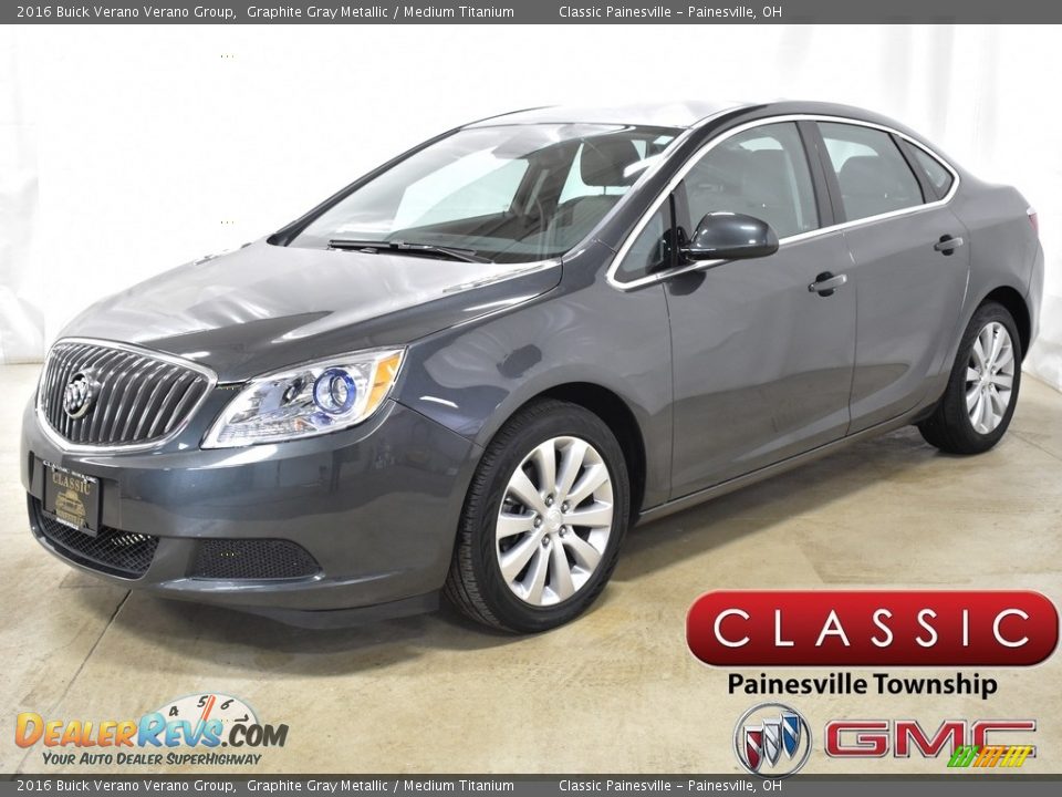 2016 Buick Verano Verano Group Graphite Gray Metallic / Medium Titanium Photo #1