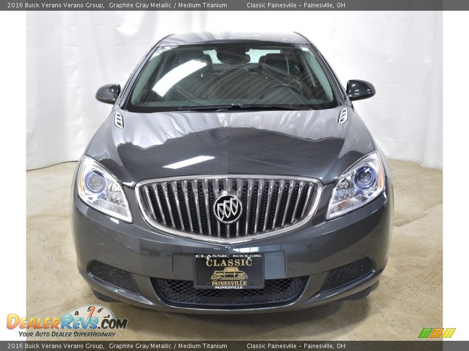 2016 Buick Verano Verano Group Graphite Gray Metallic / Medium Titanium Photo #4