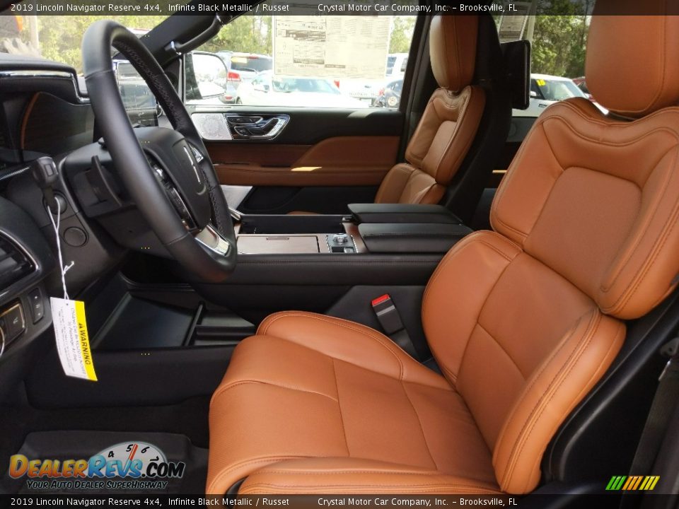 Russet Interior - 2019 Lincoln Navigator Reserve 4x4 Photo #9