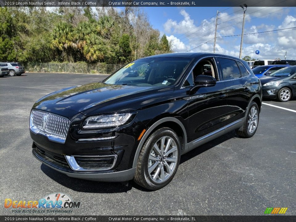 2019 Lincoln Nautilus Select Infinite Black / Coffee Photo #1