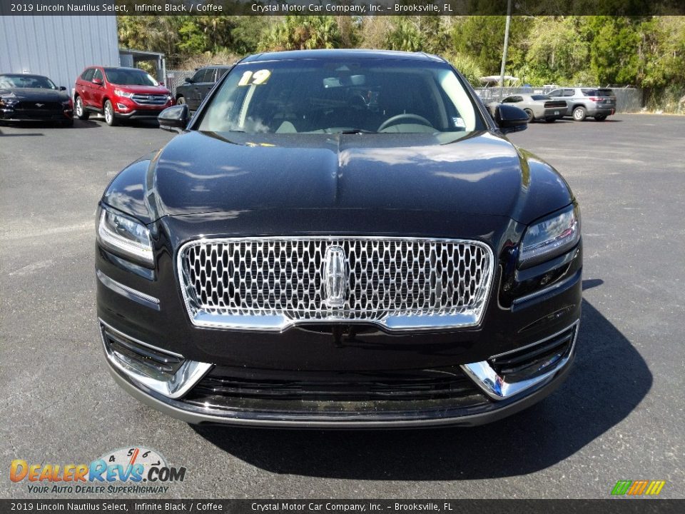 2019 Lincoln Nautilus Select Infinite Black / Coffee Photo #5