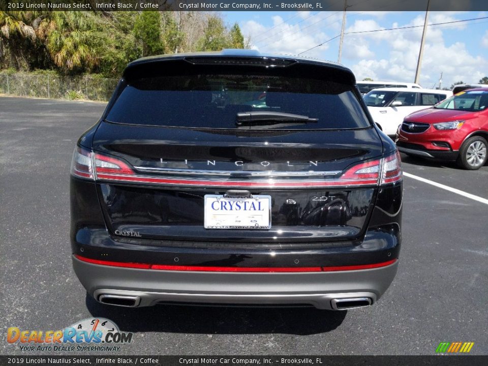 2019 Lincoln Nautilus Select Infinite Black / Coffee Photo #7