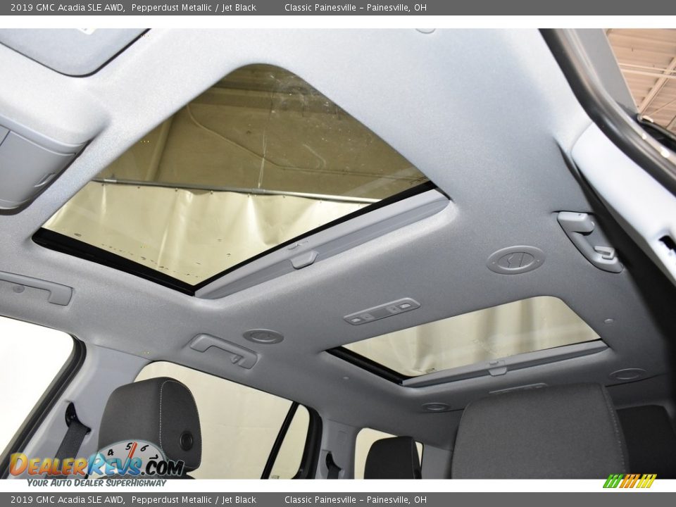 2019 GMC Acadia SLE AWD Pepperdust Metallic / Jet Black Photo #6