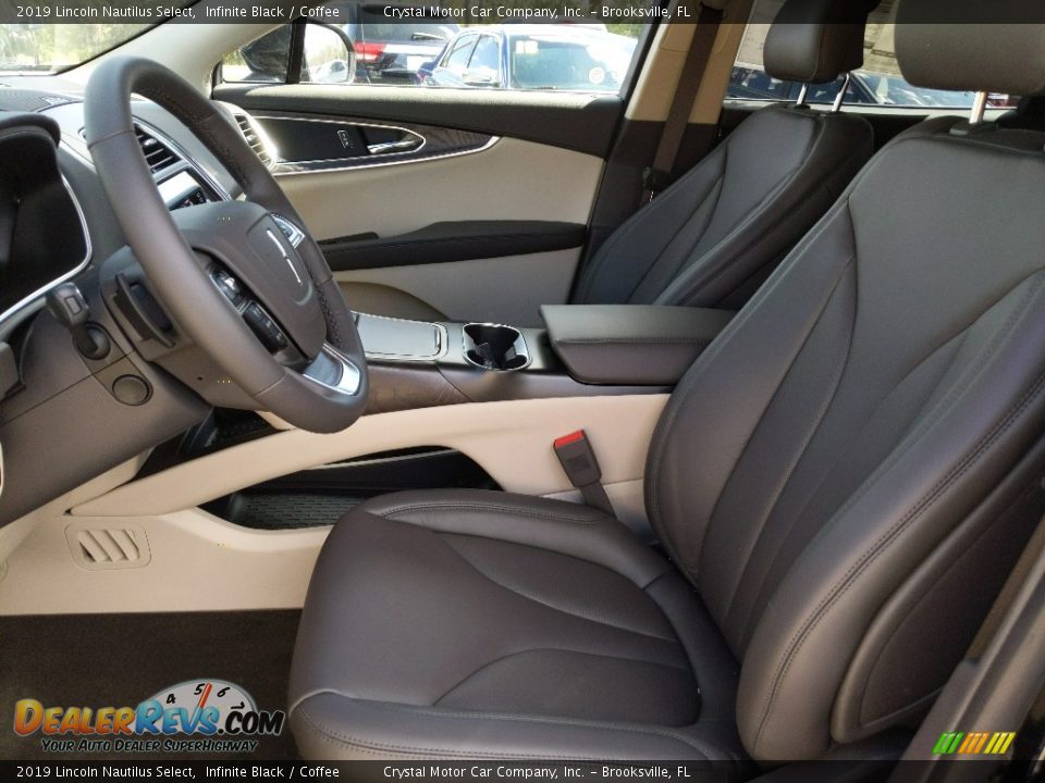 2019 Lincoln Nautilus Select Infinite Black / Coffee Photo #9