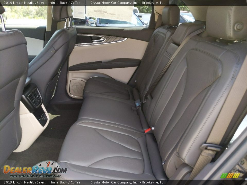 2019 Lincoln Nautilus Select Infinite Black / Coffee Photo #10