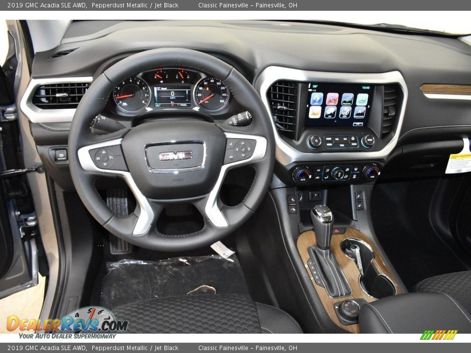 2019 GMC Acadia SLE AWD Pepperdust Metallic / Jet Black Photo #10