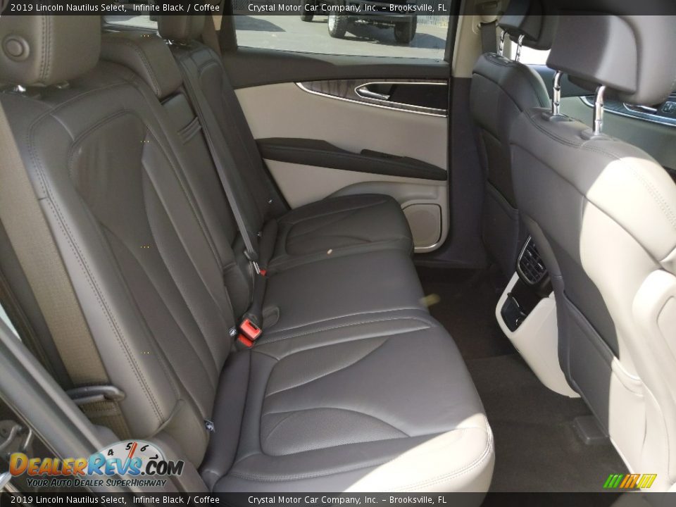 2019 Lincoln Nautilus Select Infinite Black / Coffee Photo #11