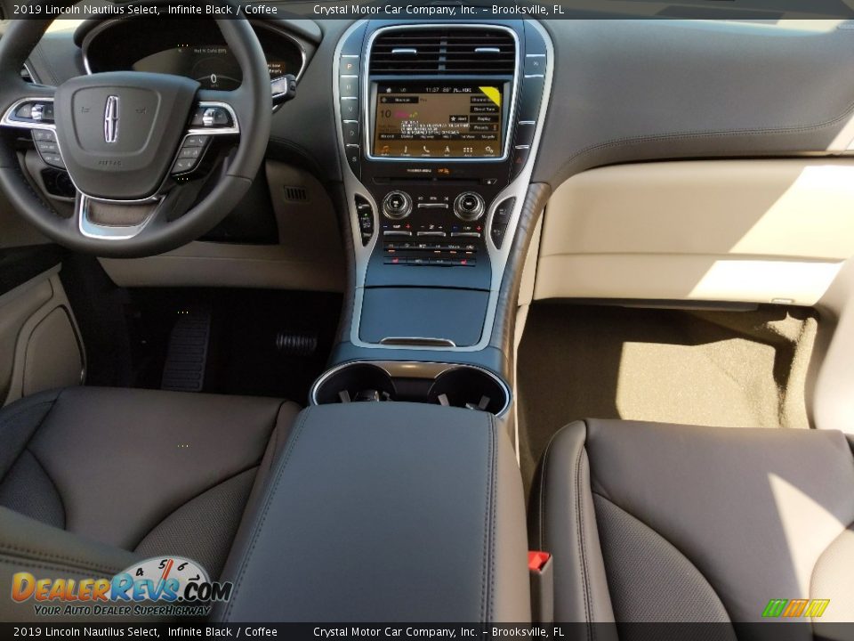 2019 Lincoln Nautilus Select Infinite Black / Coffee Photo #13