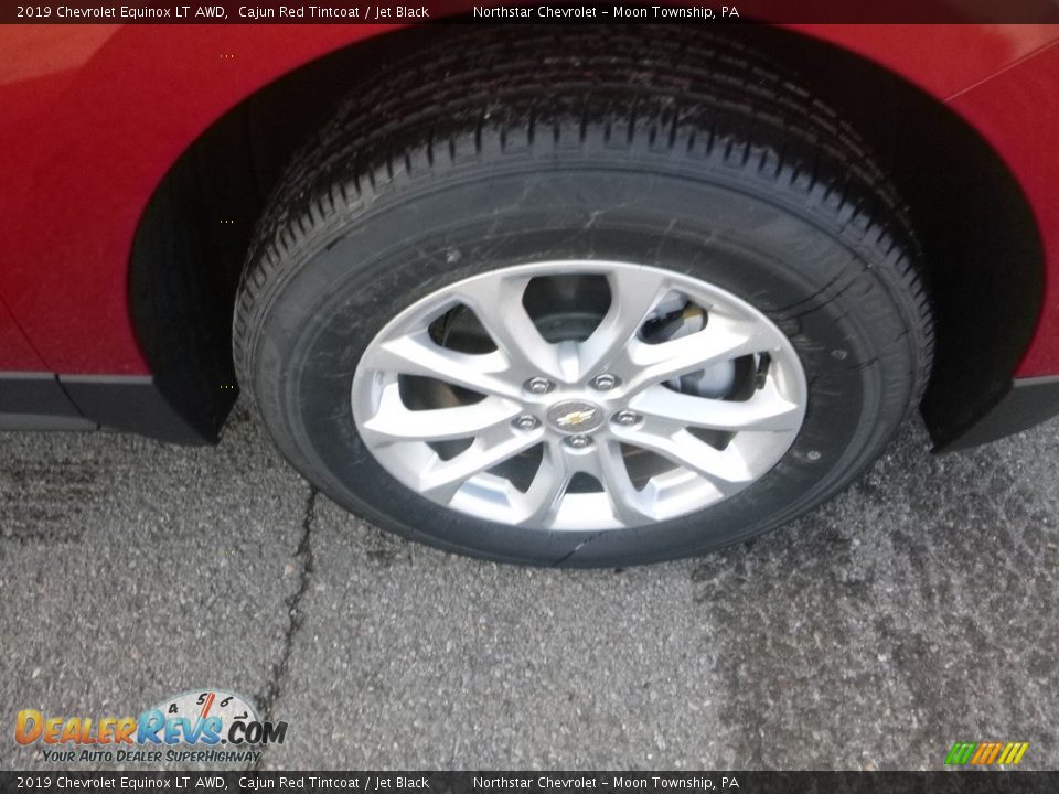 2019 Chevrolet Equinox LT AWD Cajun Red Tintcoat / Jet Black Photo #9