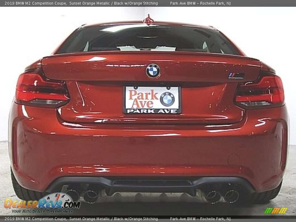 2019 BMW M2 Competition Coupe Sunset Orange Metallic / Black w/Orange Stitching Photo #1