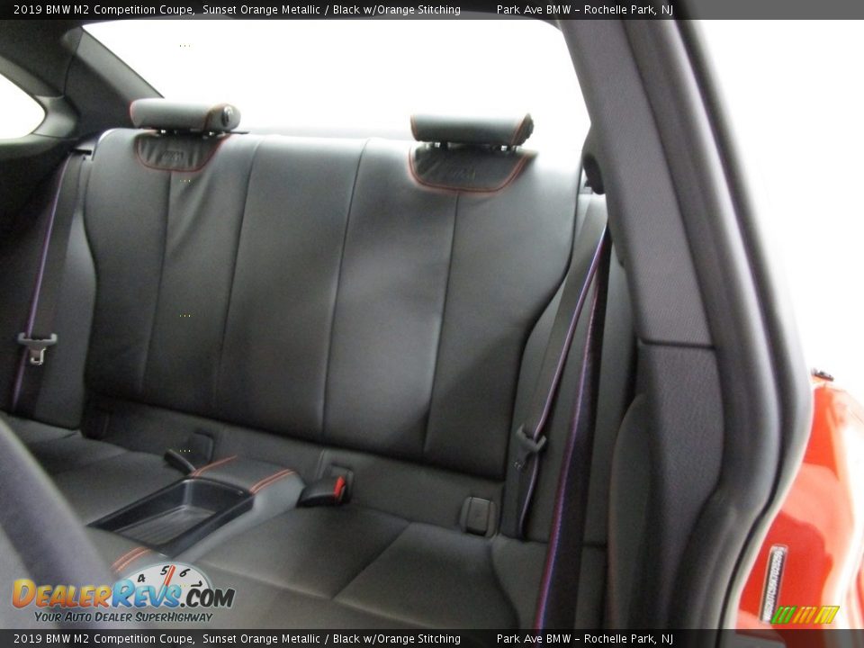 2019 BMW M2 Competition Coupe Sunset Orange Metallic / Black w/Orange Stitching Photo #11