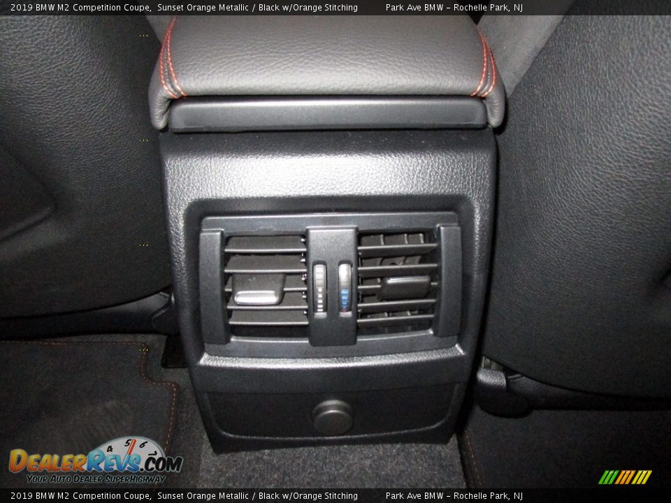 2019 BMW M2 Competition Coupe Sunset Orange Metallic / Black w/Orange Stitching Photo #18