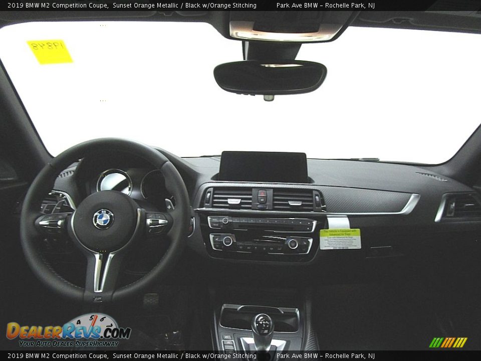 2019 BMW M2 Competition Coupe Sunset Orange Metallic / Black w/Orange Stitching Photo #20